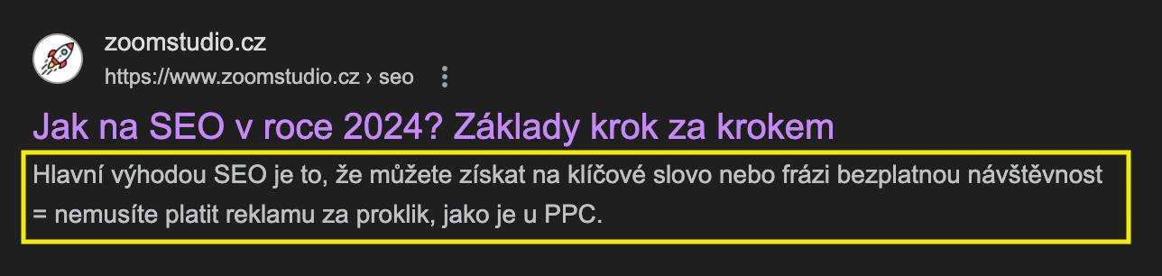 meta-description